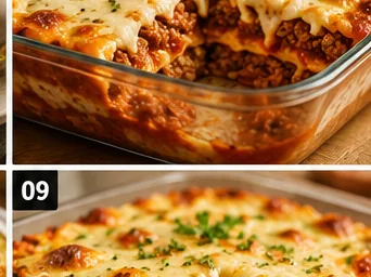 Arroz de forno com carne moída